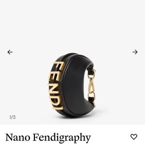 Fendi Black Mini Bag Sleek and Compact